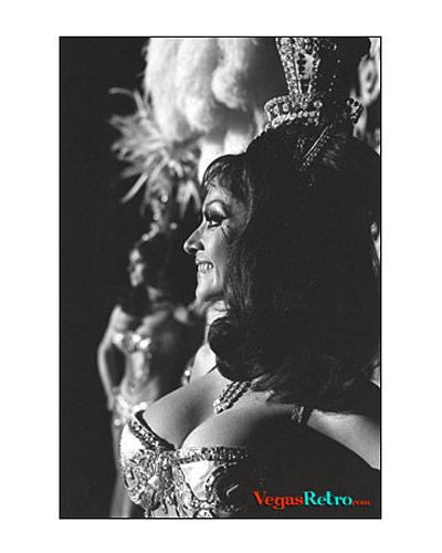 Photo of Folies Bergere Showgirls from the Tropicana Hotel in Las Vegas