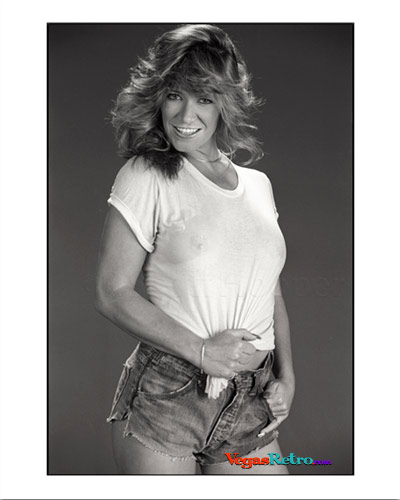 MARILYN CHAMBERS in wet t-shirt 1985.